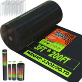 CFTEL weed barrier fabric roll blocks weeds while letting water through
