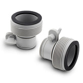 Cfyosnk pool hose adapter Type B connects 1.25 and 1.5 inch hoses for Intex pumps