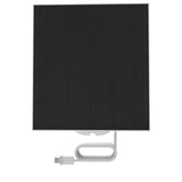 CHAMBERLAIN myQ solar panel beside outdoor camera for continuous power