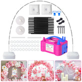 Chamvis balloon arch kit stand base stabilizes elegant decor setups.