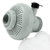 ChangTa 12355 exterior inlet air nozzle shows durable plastic for outdoor pool use