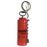 Chapin 19494 tri-poxy tank shown in red for durable concrete spraying