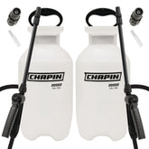 Chapin 20024 sprayer tank translucent for quick fluid checks during lawn spraying.