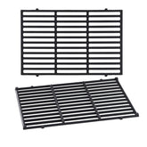 Charbrofire Genesis 300-series cast-iron grate close-up highlighting durability and heat retention