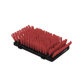 Charbroil Cool-Clean Brush XL replacement head close-up for safe cleaning.