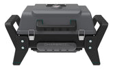 Charbroil Grill2Go X200 front view showing portable tabletop design for outdoor meals.