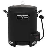 Charbroil The Big Easy oil-less fryer pot ready for oil-free turkey and easier cleanup