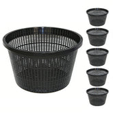 CHTASO 8.5-inch aquatic plant basket top view for clean planting