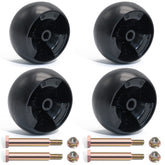 CheeMuii 4-pack mower deck wheels for even cutting on standard decks