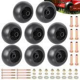CheeMuii 8 pack deck wheel kit installation view for easy replacement