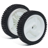 CheeMuii 8in front wheel pair for smooth mowing and easy replacement