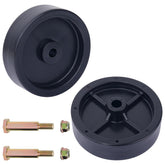 CheeMuii deck wheels 2-pack ready for replacement for smooth mowing.