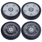 CheeMuii rear wheel for HRX217 with gears improves traction on uneven terrain.