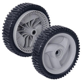 CheeMuii 8-inch front drive lawn mower wheels for effortless pushing