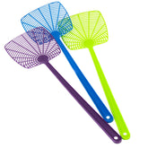 Chef Craft Select plastic fly swatter 18 inch in green for quick indoor and outdoor bug control.
