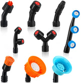 CHENGU 9-piece nozzle tips collection for versatile garden spraying and cleaning tasks.