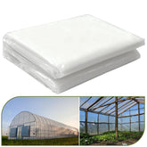 Chicarry greenhouse film 6mil clear, 16x20ft, for durable coverage and improved light transmission.