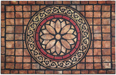 CHICHIC rectangle entrance mat 18x30, ideal for high-traffic front doors.