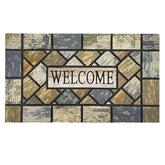 CHICHIC welcome door mat 18x30 for high-traffic entrances with durable construction.