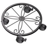 Chinpakden plant caddy wheels with 360-degree rotation for easy relocation of large pots