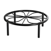 Chinpakden Plant Stand with stable base elevates plants and reduces floor stains.