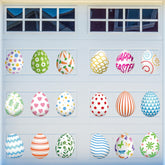 CHNBF Easter magnet with egg pattern, perfect for garage doors and fridge decor.