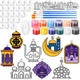 Cholemy Eid Al Fitr paintable suncatchers brighten sunlit windows.