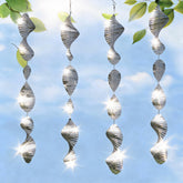 CHONOVO bird deterrents 12-disc set designed for easy patio installation.