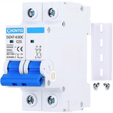 CHONTIG 25A DC breaker front status window for quick on off visibility