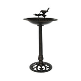Christopher Knight Home Anessa bird bath with shiny copper finish invites visiting birds to your garden
