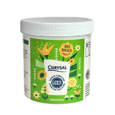 Chrysal bio-based flower-food-jar showcases eco-friendly formula for longer bouquet freshness.