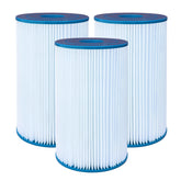 Chryseos pool filter Type B 29005E 3-pack packaging for easy stocking and replacement