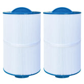 Chryseos spa filter front view showing compact design for easy maintenance