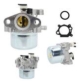 CHRYSM carburetor kit for Briggs-Stratton 128L05/128L07 improves idle and fuel stability