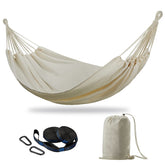 CHULIM Brazilian Double Hammock setup in outdoor space for quick hanging