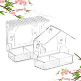 Chunhai window bird feeder with strong suction cups for secure mounting.
