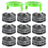 Chway 11-piece dual-line spools for Greenworks 2101602 assembly improve quick line replacement.