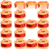 Chway replacement spools for Worx, fifteen spools, designed for quick, reliable refills.