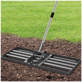 Ciciany lawn leveling rake assembly enables quick setup for efficient yard work.