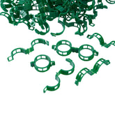CIQIYO plant support clip pack 300 in green secures stems without damage