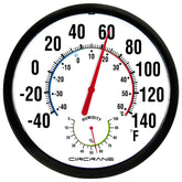 Circrane large dial thermometer displays temperature clearly from across the room.