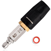 Ciunura adjustable downstream soft wash nozzle with 0-60° spray for versatile cleaning
