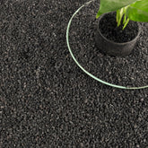 CJGQ 18lb black lava rocks pack shot for plant drainage and decorative soil topping