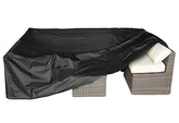 CKCLUU patio furniture set cover front view protects the full 315cm length