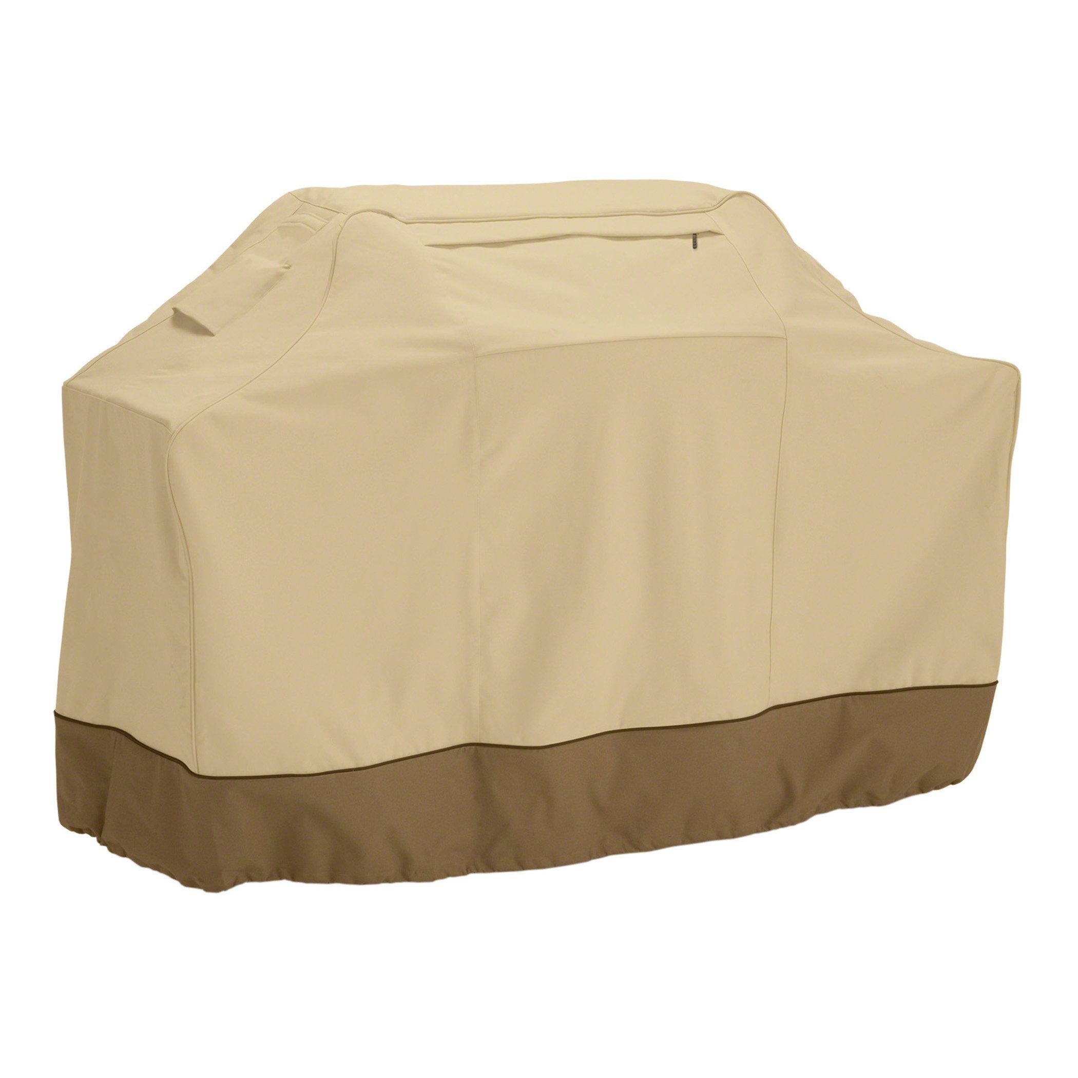 Classic Accessories Veranda grill cover front view protecting a 70-inch grill
