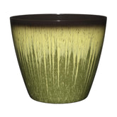 Classic Home & Garden Vogue planter in willow green for bright indoor display.