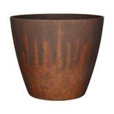 Classic Home & Garden Vogue Planter with hand-painted pottery-like finish for porch decor