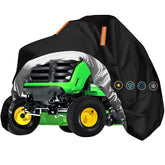 ClawsCover riding lawn mower cover with 72x54x46 inches protects your mower from rain and dust.