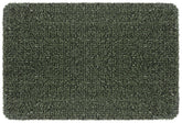 Clean Machine Dirt Trapper Doormat exterior close-up with astro-turf blades for dirt scraping
