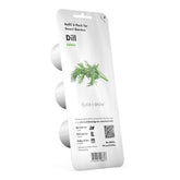 Click and Grow dill pods 3-pack front view for easy indoor herb gardening